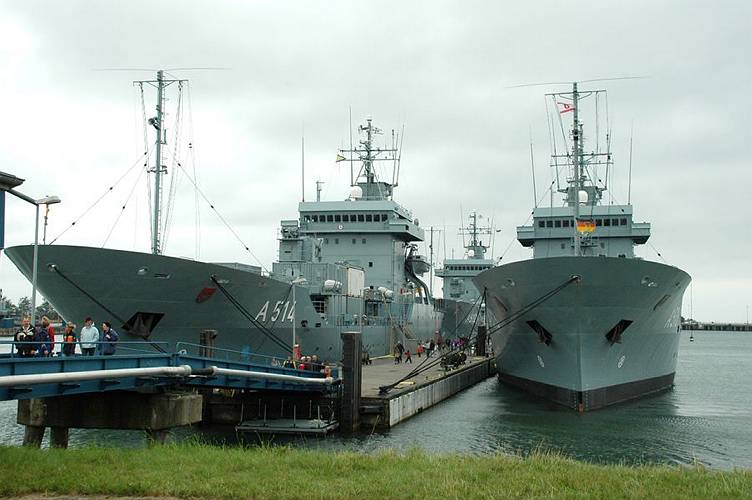 Das 5. Minensuchgeschwader in Olpenitz