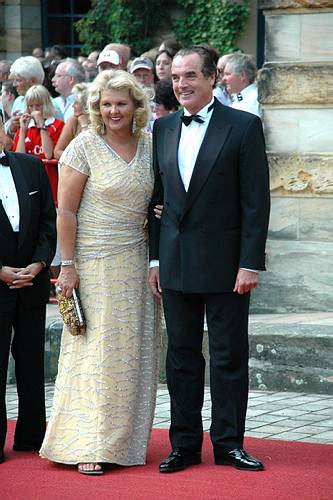 Titel�ndler Konsul Hans-Hermann Weyer mit Ehefrau Christina