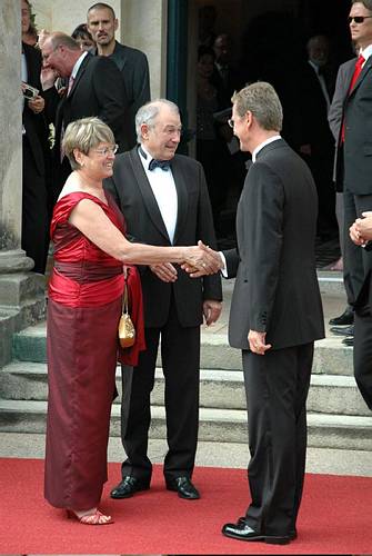 G�nther Beckstein, Gattin Marga und Guido Westerwelle